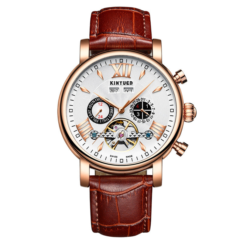 Fully automatic men's mechanical watch