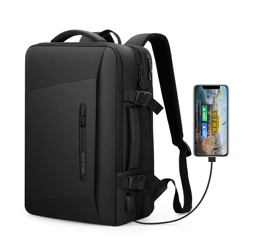Laminated zipper bag backpack