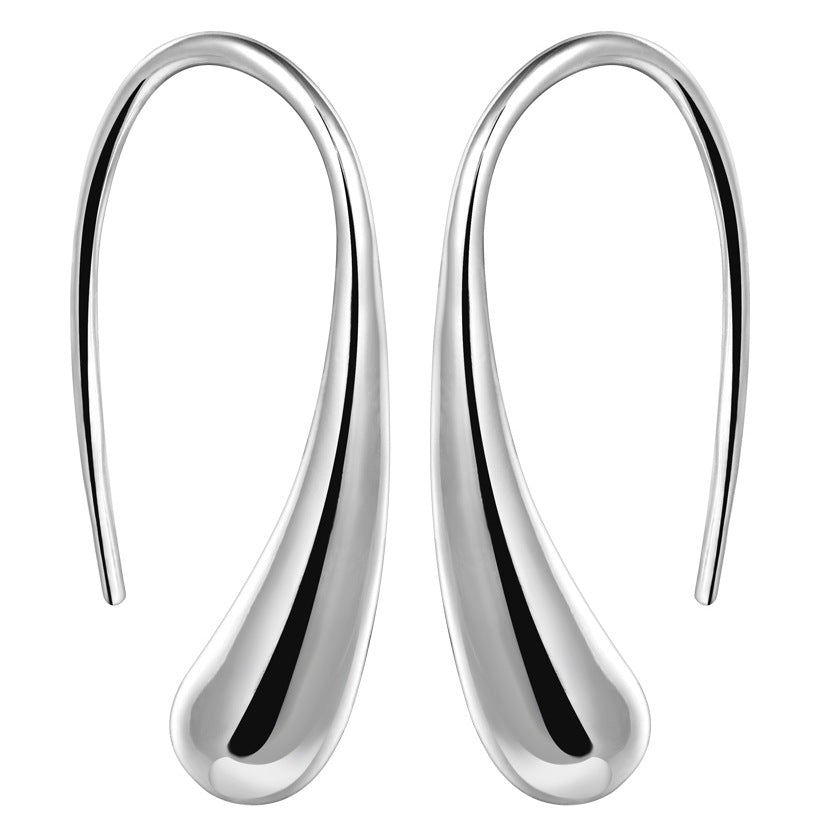 Four-piece silver water drop set