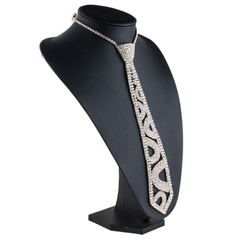 Exquisite bow tie body chain