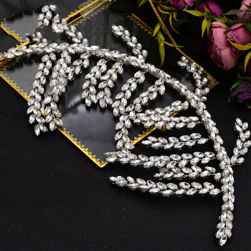 European And American Creative Styling Headwear Headband Female Rhinestones