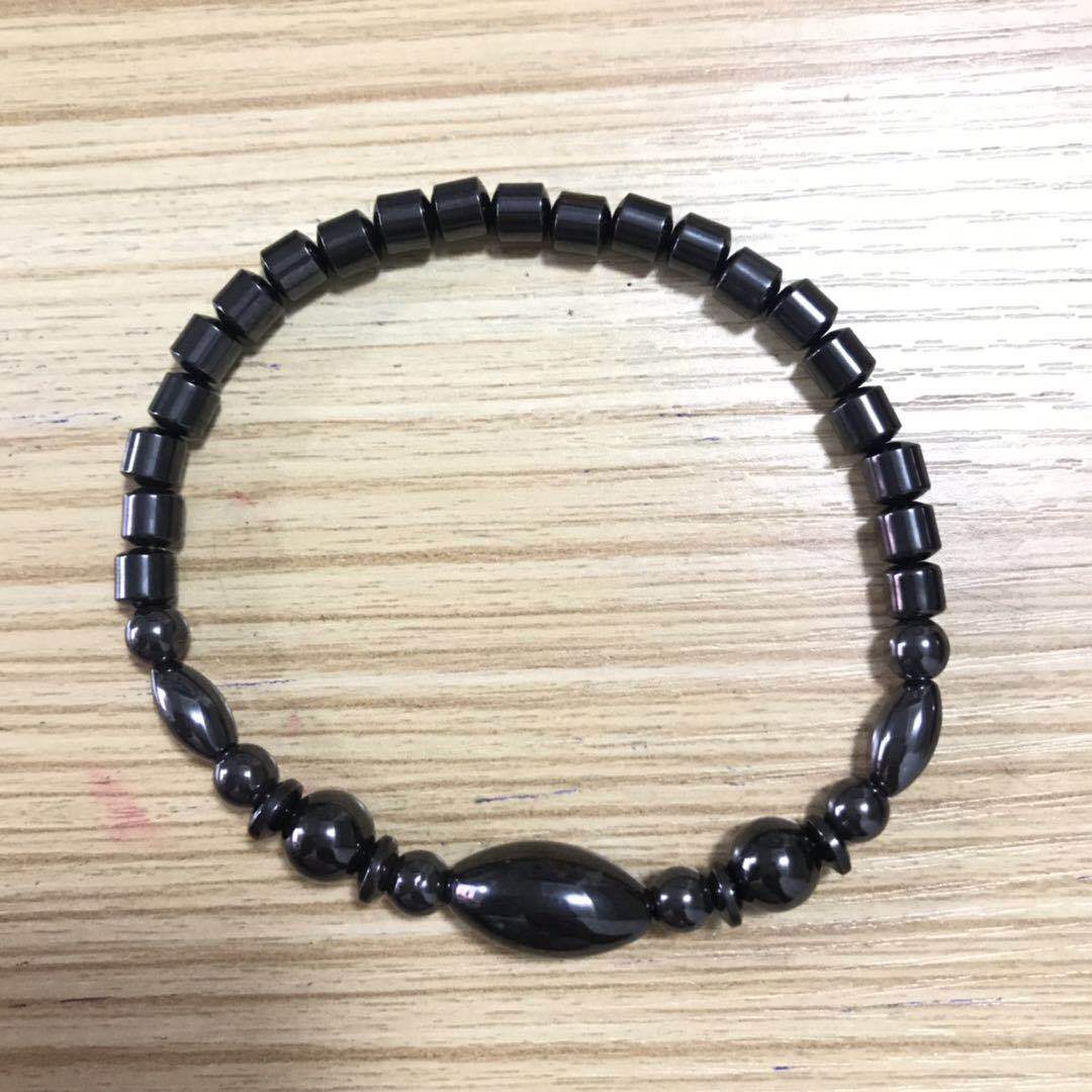 Rice Beads Colorful Straight Tube Magnet Anklet