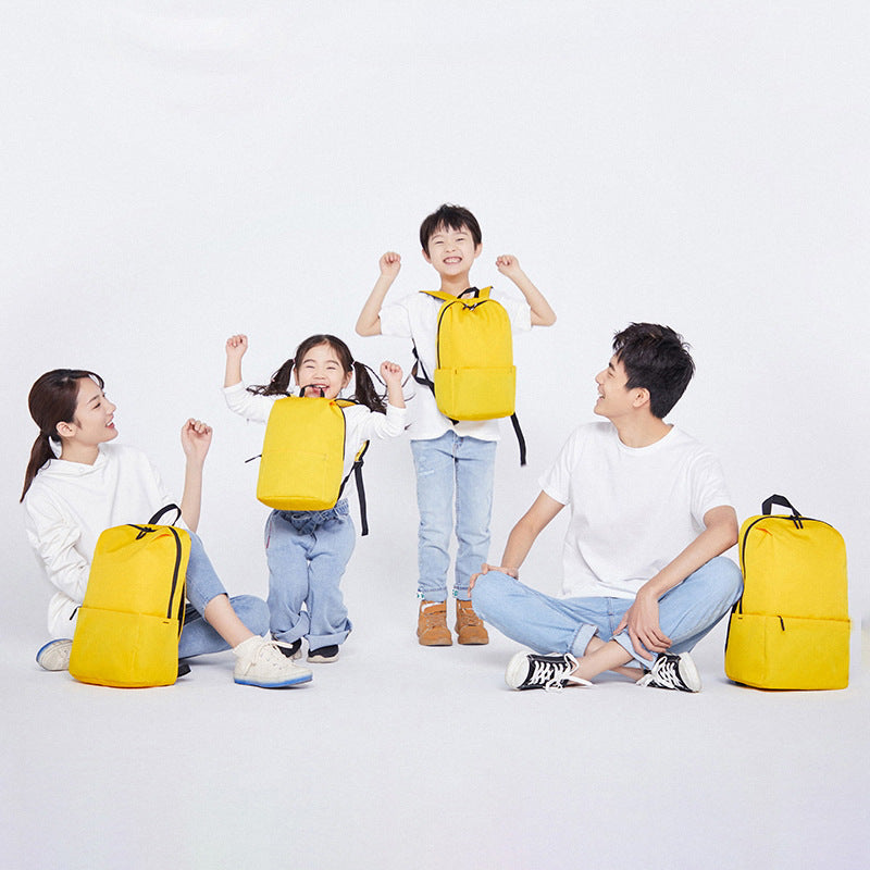 Colorful Student Couple Waterproof Backpack