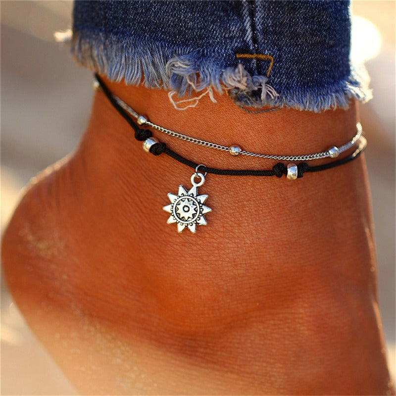 Small Handcuffs Bracelet Korean Girl Anklet