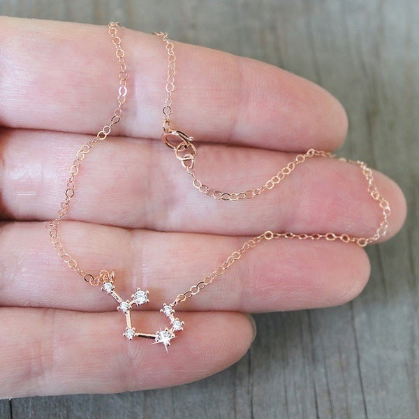 Zodiac Zodiac Bracelet Crystal Bracelet Lady Gift