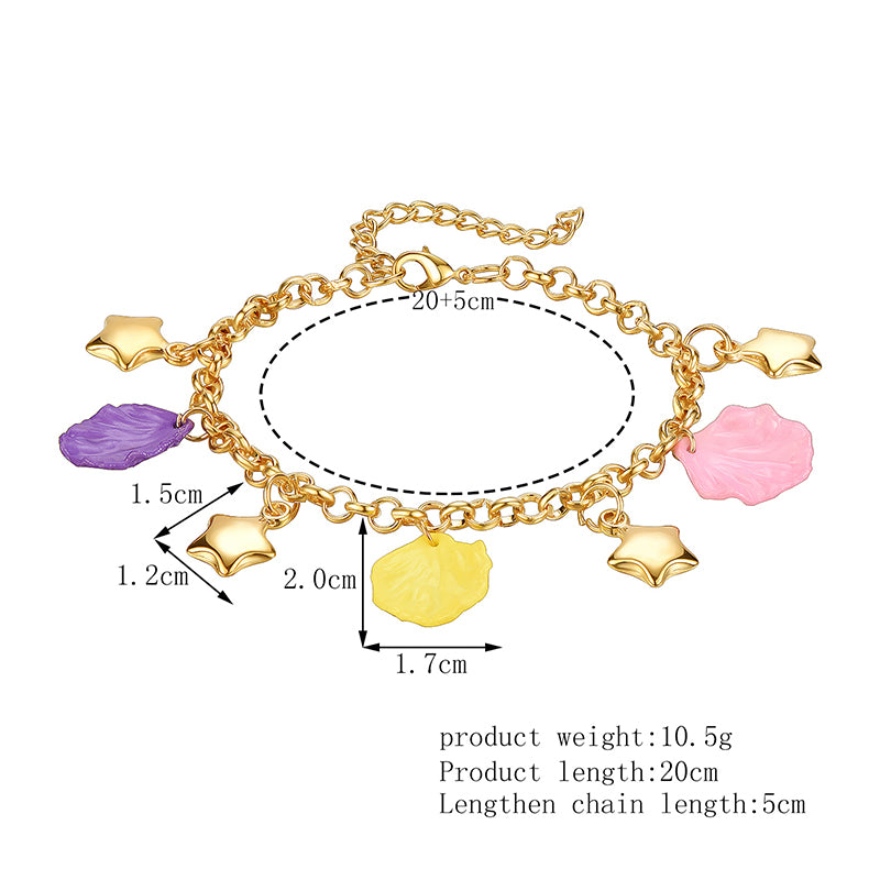 New Sweet And Exaggerated Retro Anklet For Women