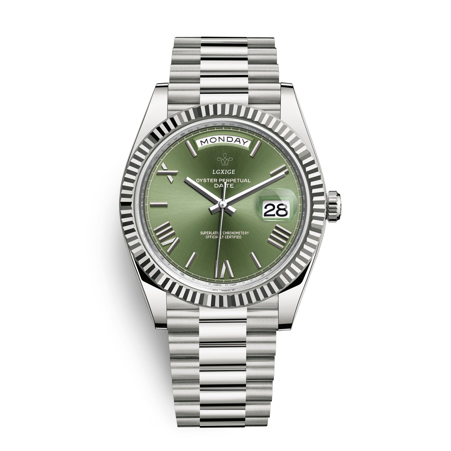 Week calendar watch