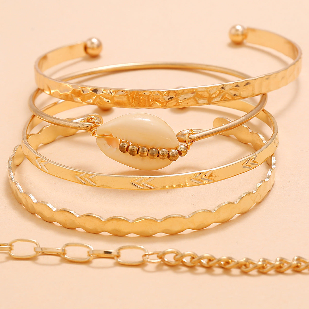 Water Ripple Arrow Bracelet 5 Piece Set