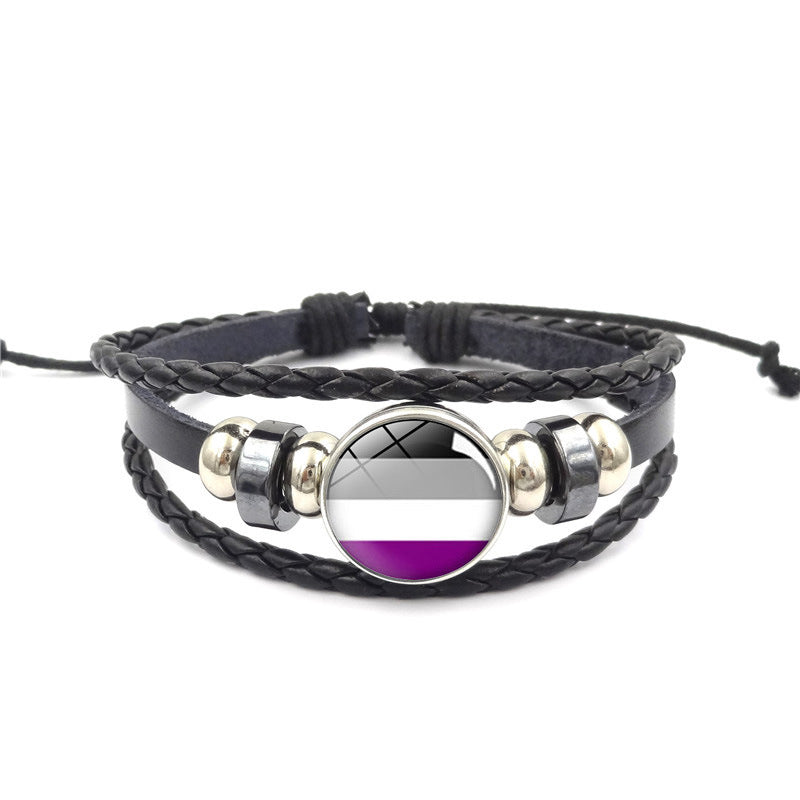 Time Gem Woven Bracelet