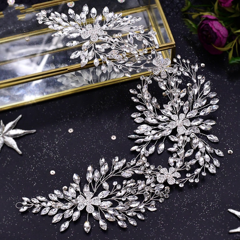 European And American Creative Styling Headwear Headband Female Rhinestones