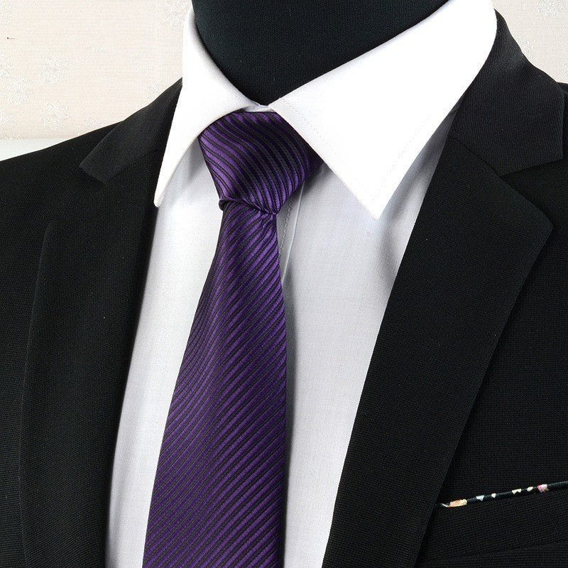 Men's Formal Wear Business British Style Korean Style Black Tie Professional Work Men's Wedding