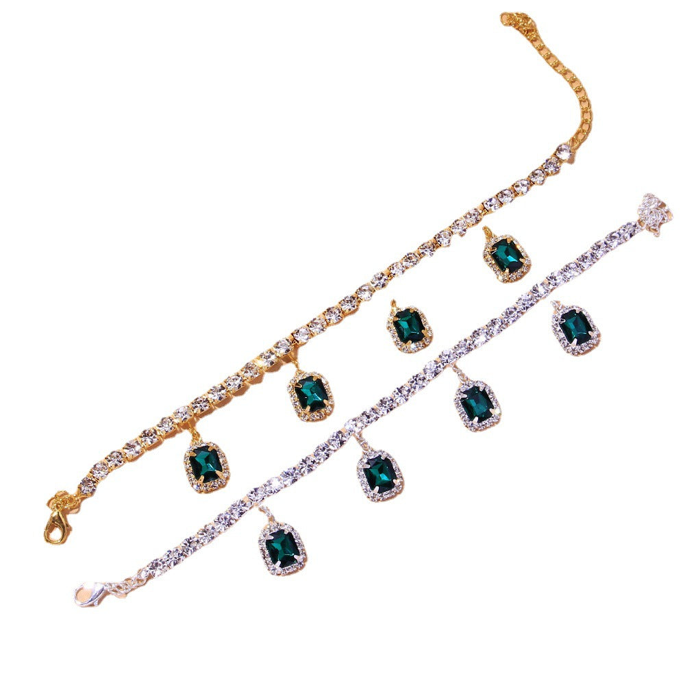 Fashion Beach Pendant Anklet Hip Hop Trend