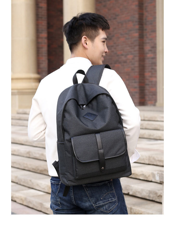 Backpack USB Charging Men's Backpack Charging Schoolbag