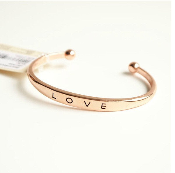 Love alloy bracelet