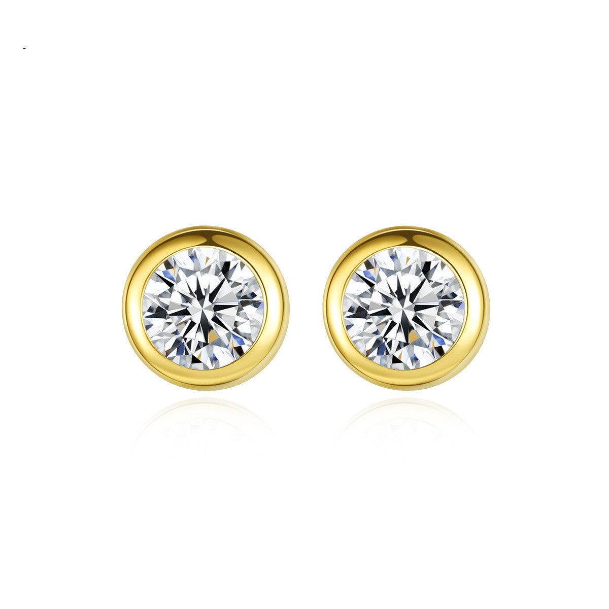 14K gold temperament wild earrings