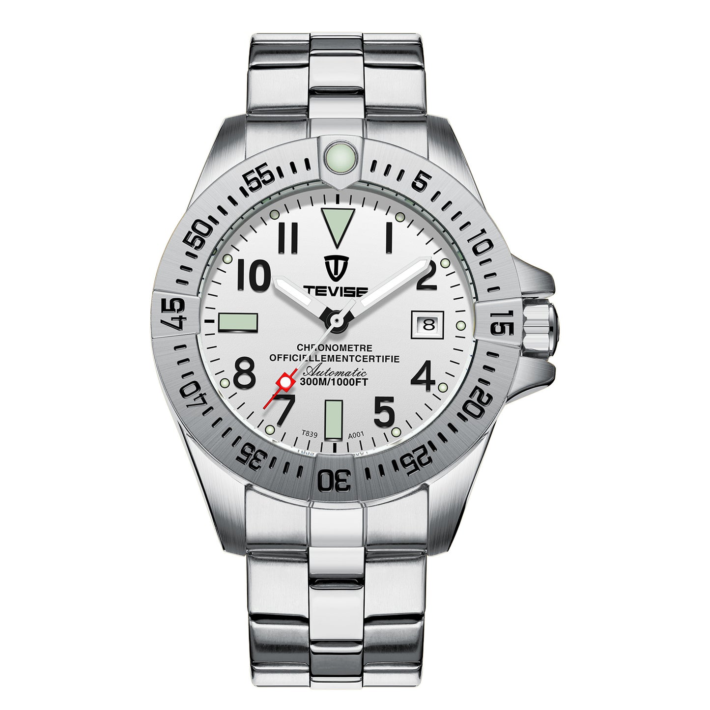 Waterproof sports watch