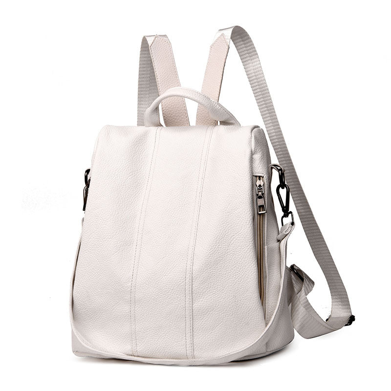 Retro anti-theft backpack
