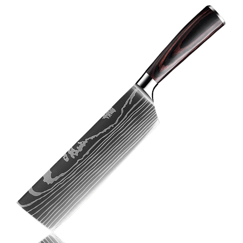 Japanese Upgraded Stainless Steel Chef Knife Set