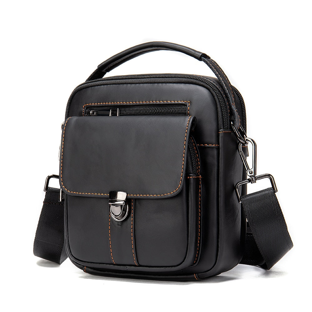 WESTAL Men's Designer Leather Bag, Shoulder/ Handbag for Men