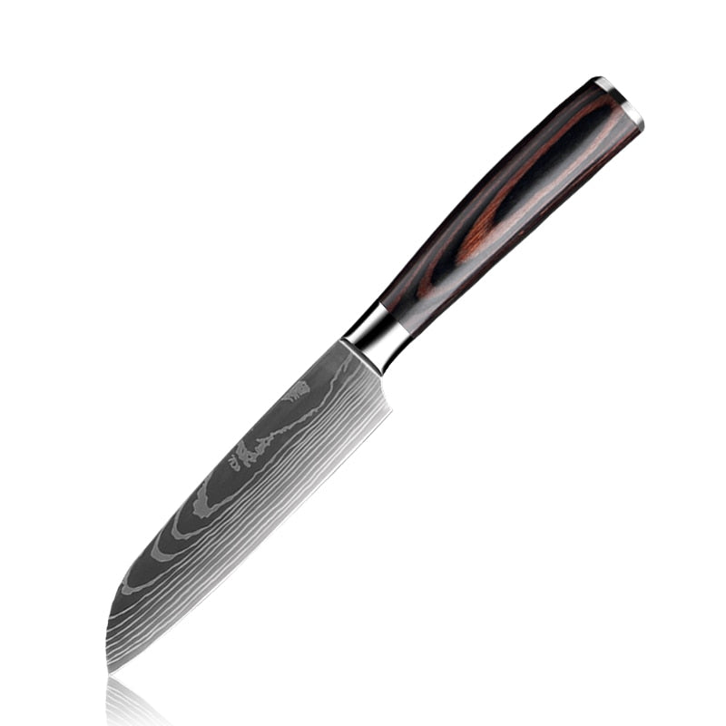 Japanese Upgraded Stainless Steel Chef Knife Set