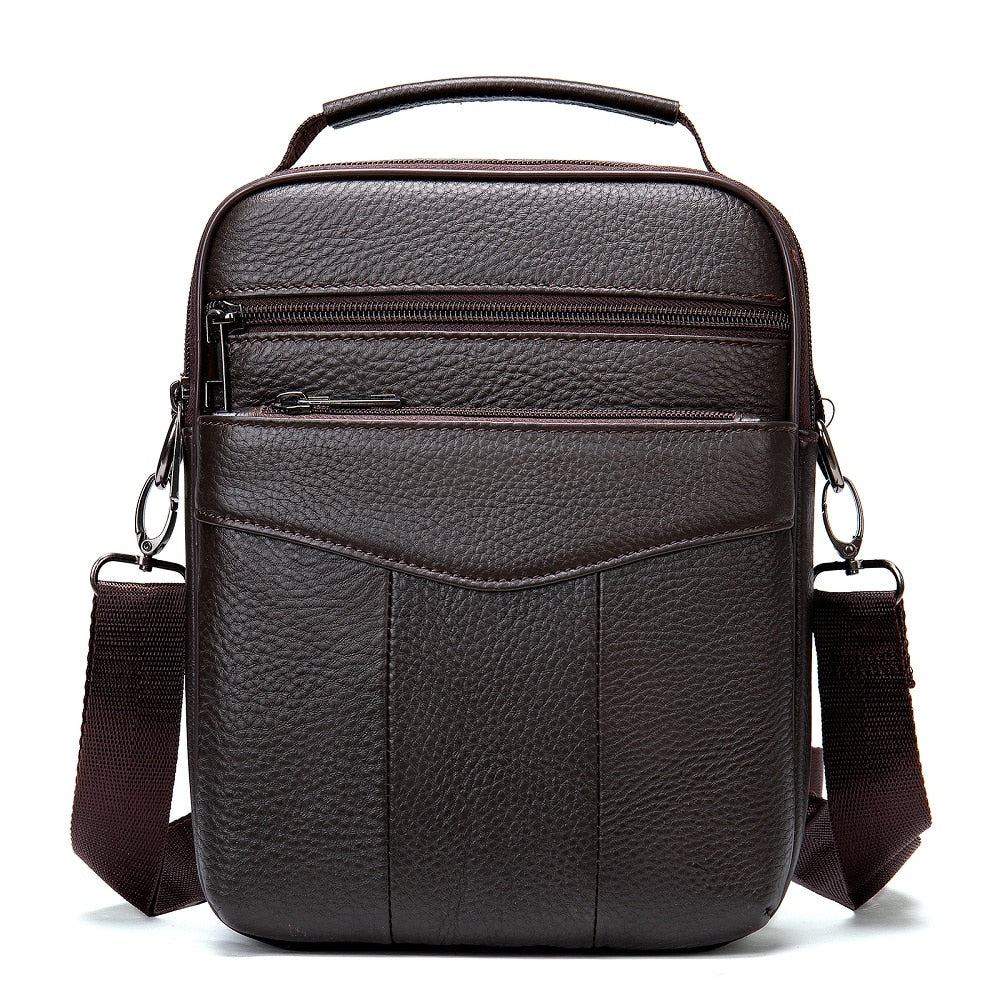 WESTAL Men's Designer Leather Bag, Shoulder/ Handbag for Men