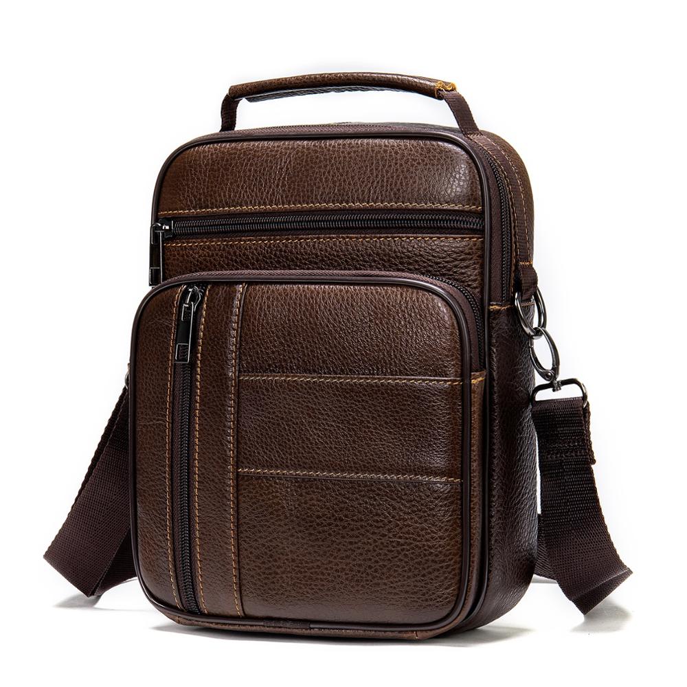 WESTAL Men's Designer Leather Bag, Shoulder/ Handbag for Men