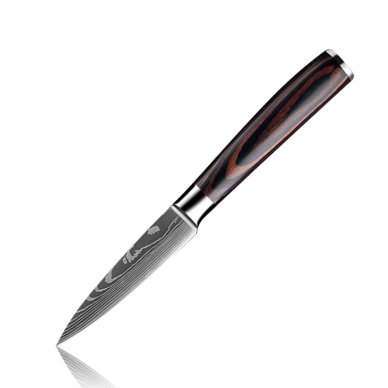 Japanese Upgraded Stainless Steel Chef Knife Set