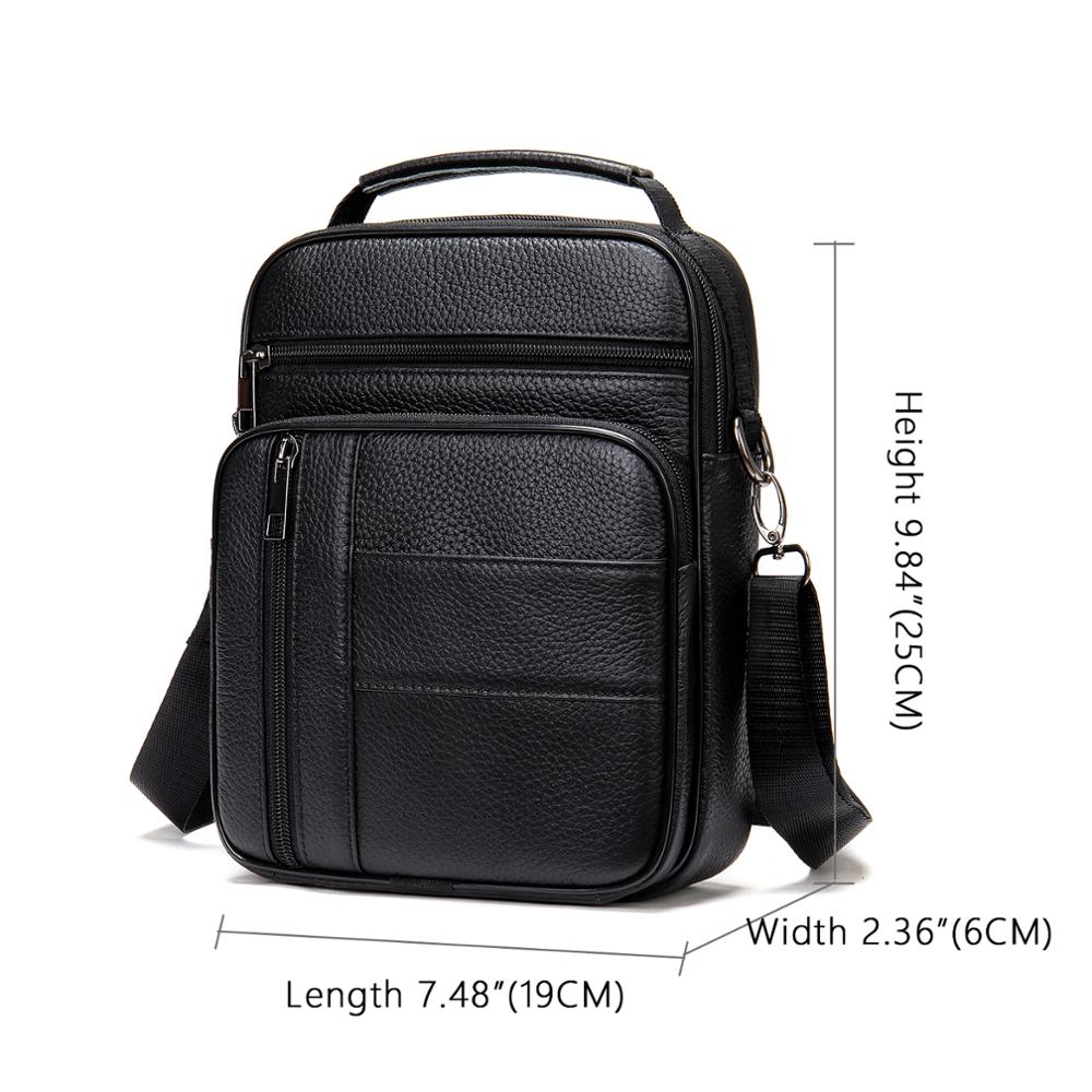 WESTAL Men's Designer Leather Bag, Shoulder/ Handbag for Men