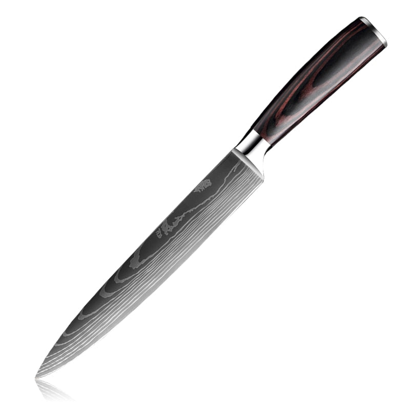 Japanese Upgraded Stainless Steel Chef Knife Set