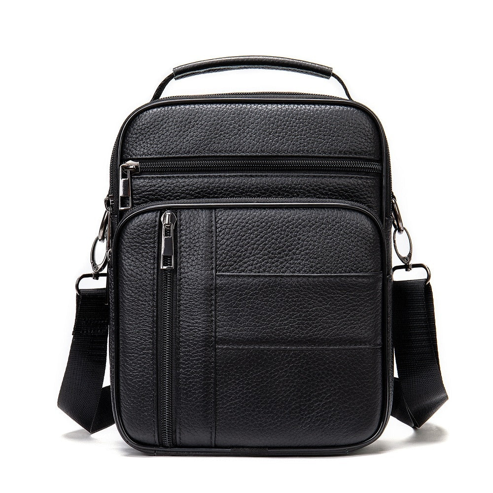 WESTAL Men's Designer Leather Bag, Shoulder/ Handbag for Men