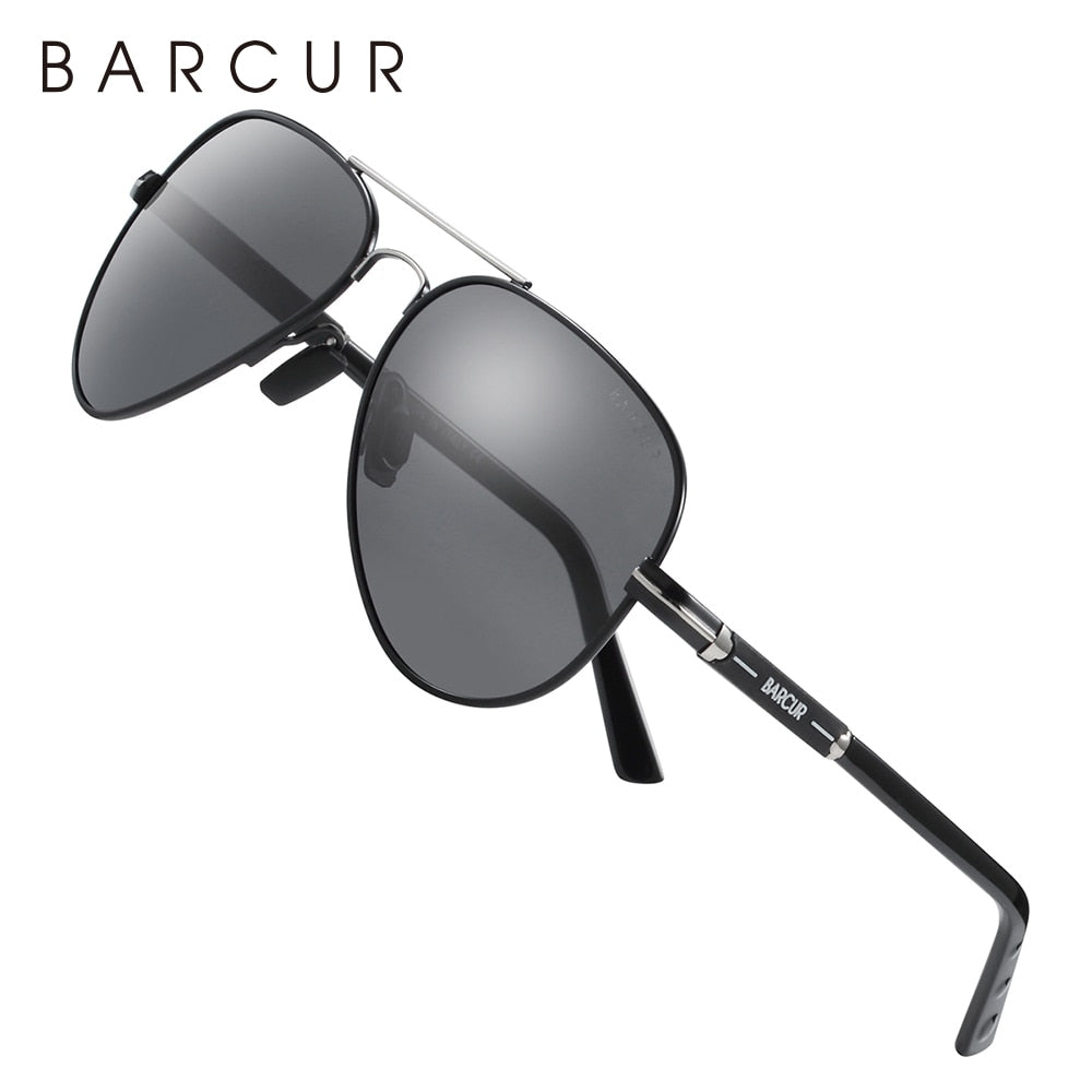 BARCUR Polarized Pilot Sunglasses for Men, accessories, Driving, Fishing, Hiking Eyewear