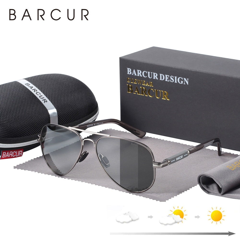 BARCUR Polarized Pilot Sunglasses for Men, accessories, Driving, Fishing, Hiking Eyewear