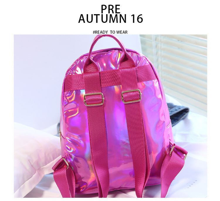 Reflective Laser Bag Harajuku Soft Girl Personalized Backpack