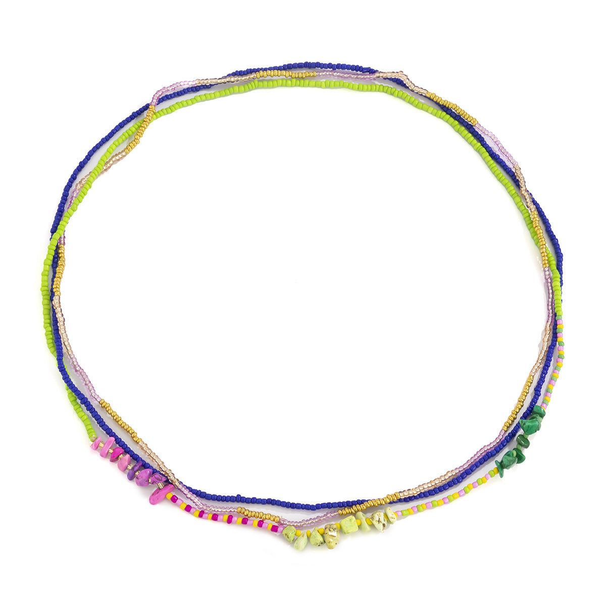 Simple Trend Color Beaded Body Chain
