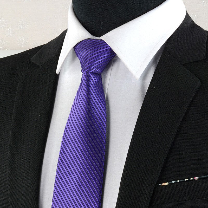 Men's Formal Wear Business British Style Korean Style Black Tie Professional Work Men's Wedding