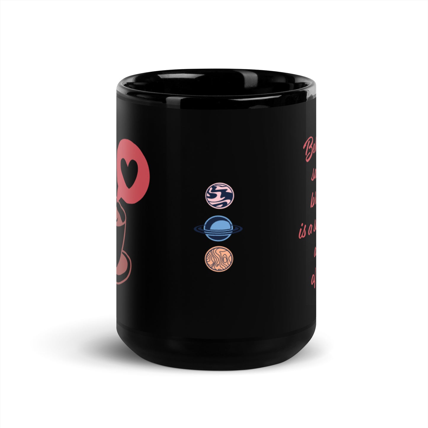 Black Glossy Mug