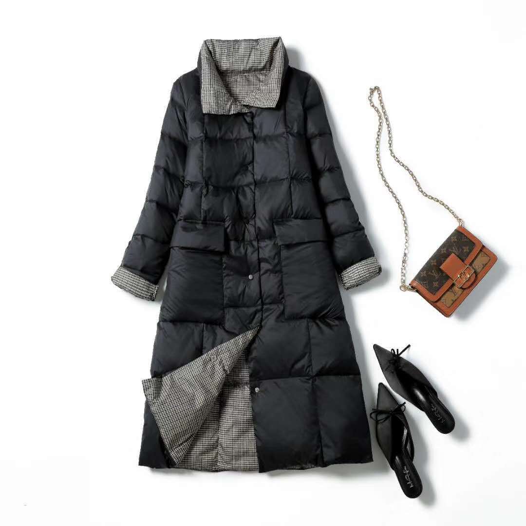 Two-sided Wear Light Down Jacket Women's Fashion Self-cultivation