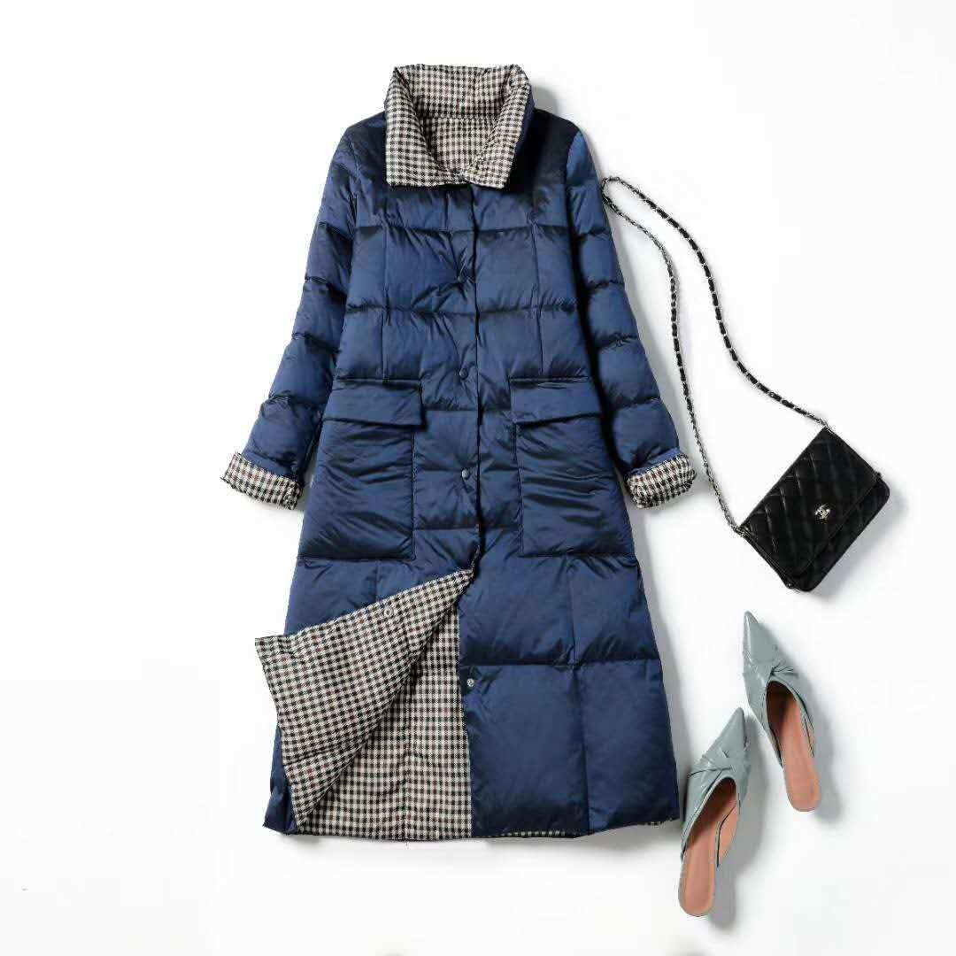 Two-sided Wear Light Down Jacket Women's Fashion Self-cultivation