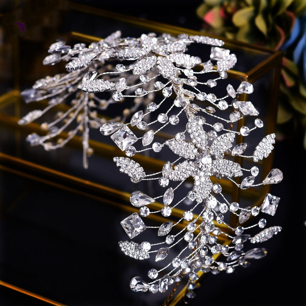 European And American Creative Styling Headwear Headband Female Rhinestones