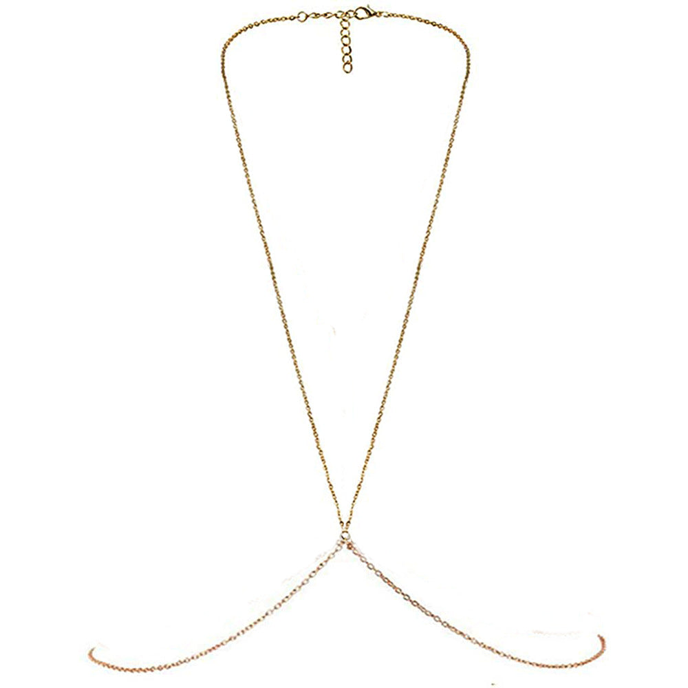 Fashion Sexy Stainless Steel Chain Bikini Waist Chain Beach Body Chain Jewelry