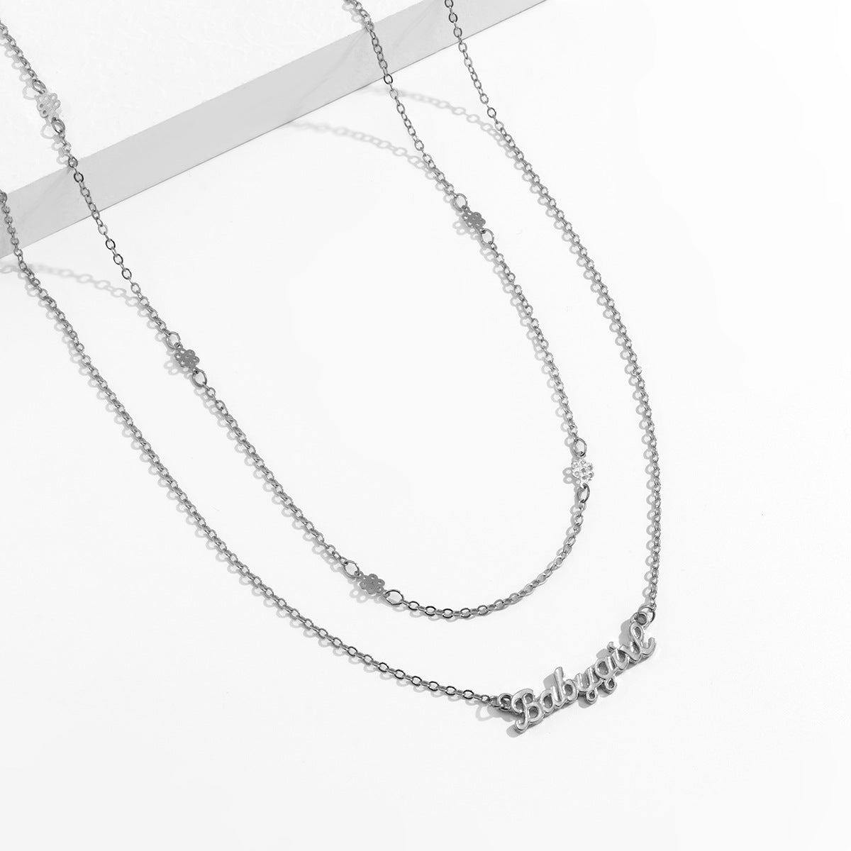 Metal Letter Pendant Waist Chain Women's Fashion Slim Fit