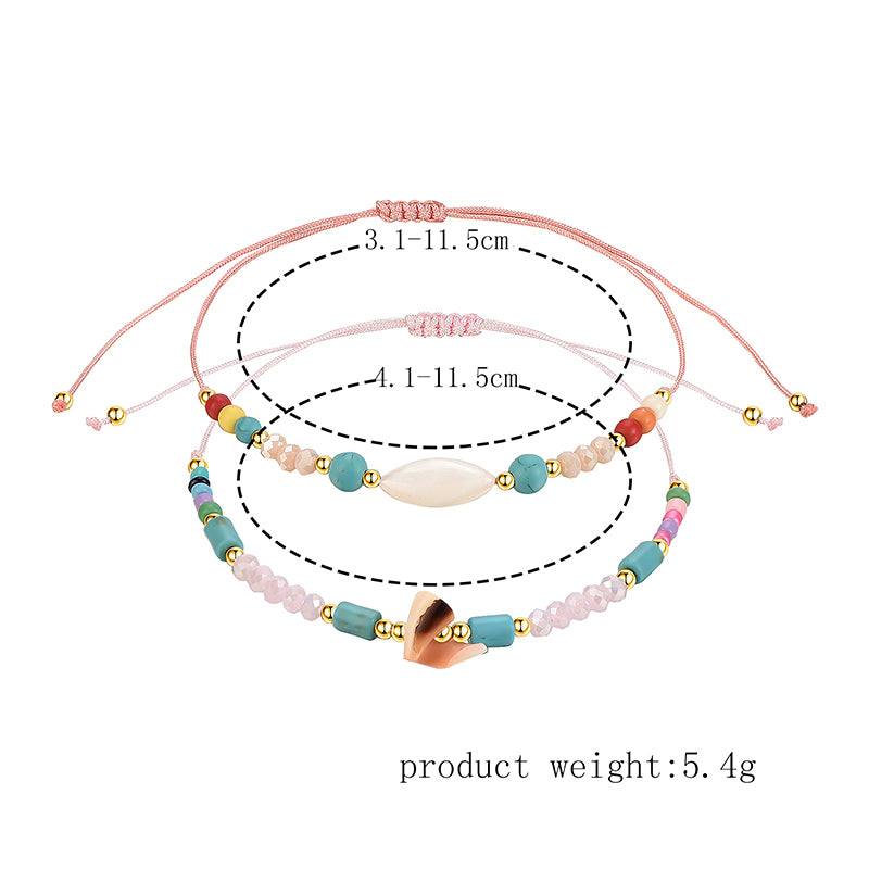 European And American New Sweet And Exaggerated Retro Anklet For Women