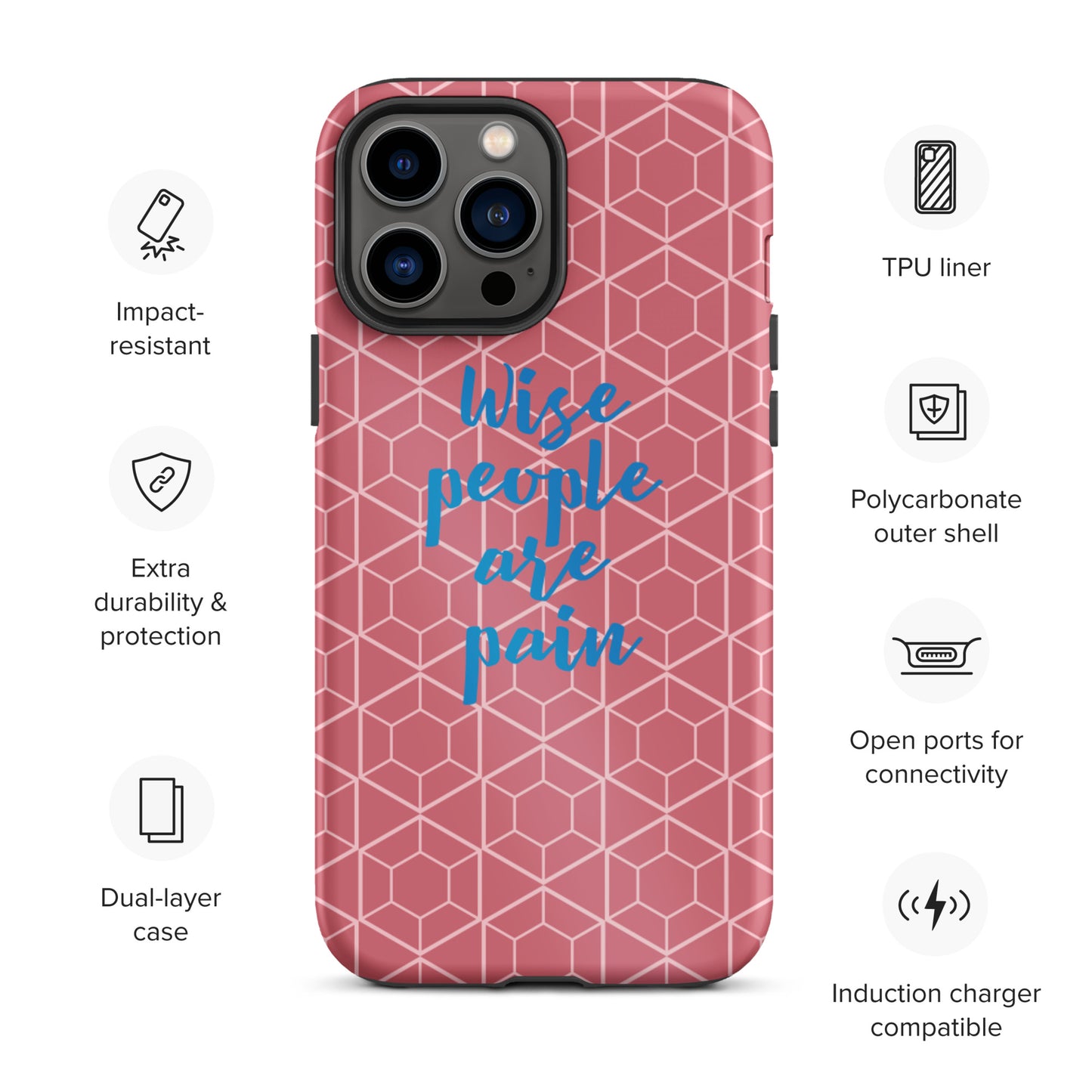 Tough iPhone case
