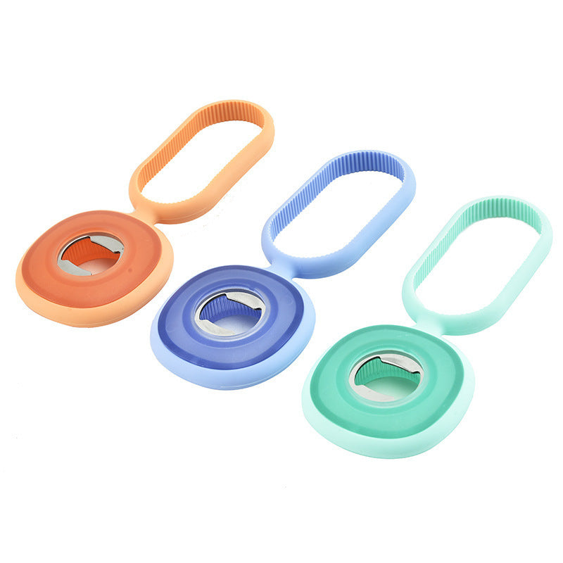 Bottle Opener Three In One MultiFunction Silicone Bottle Opener Bar Kitchen Creative Bottle Min Eral Water Bottles Kitchen Gadget