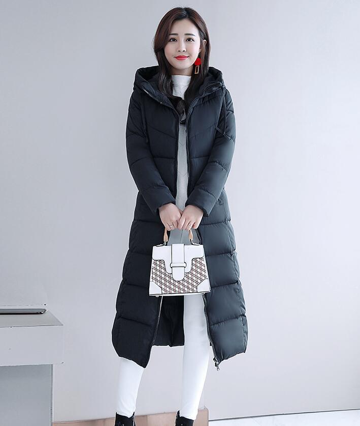 Women's Mid-length Thickened Slim Down Padded Jacket