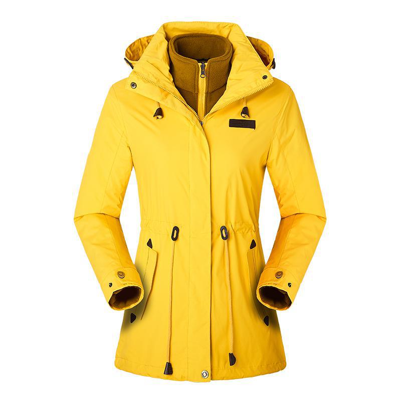 Multi-color Optional Medium And Long Jackets Outdoor Fashion Can Be Waist Warm
