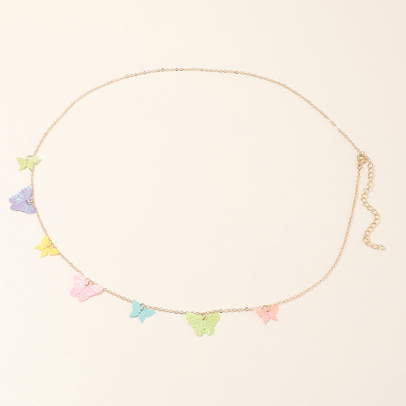 Creative Sequin Butterfly Waist Chain Simple And Versatile