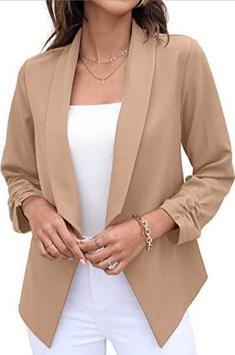 Women's Blazer Free Iron Casual Professional Suit