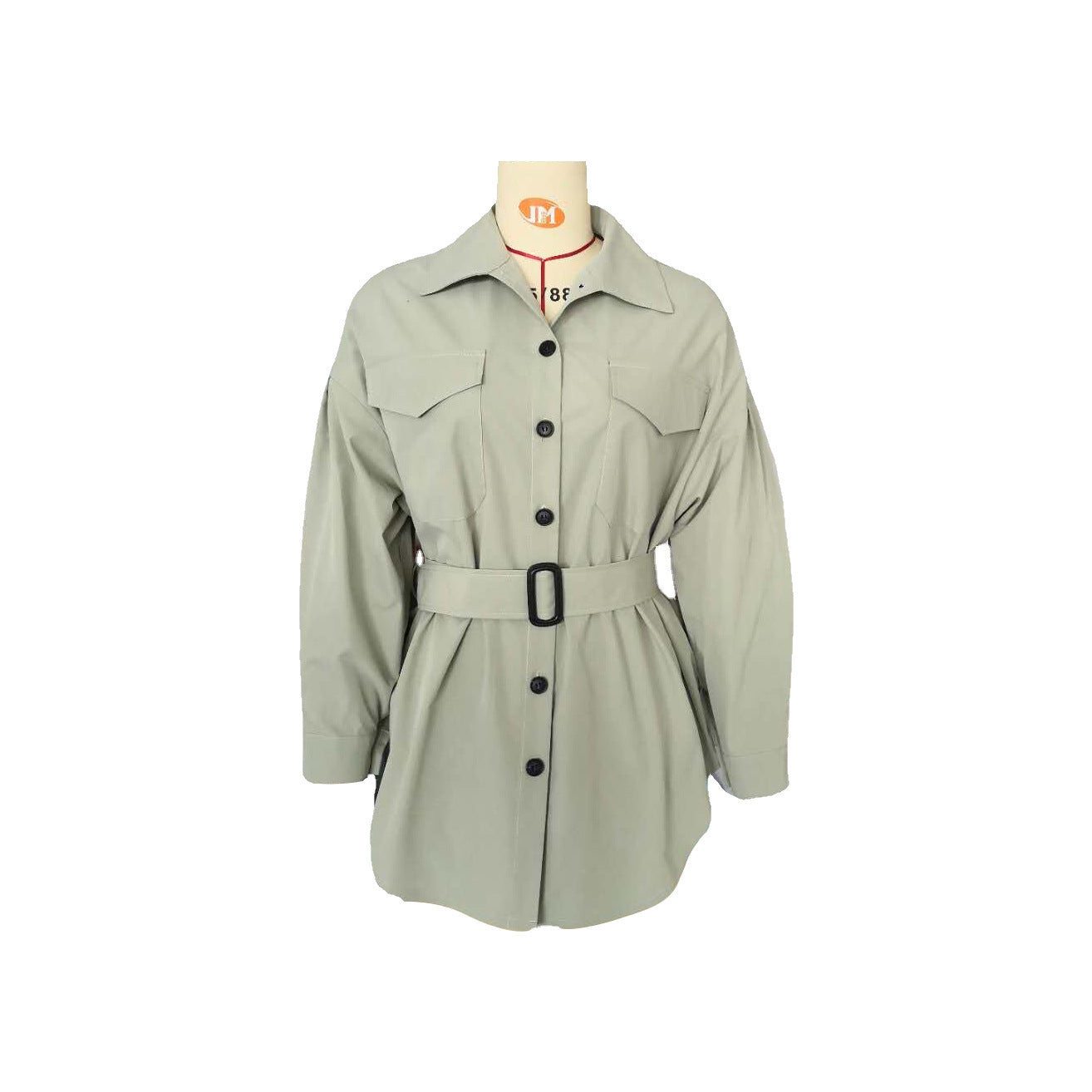 Fashion Macaron Solid Color Shirt Jacket