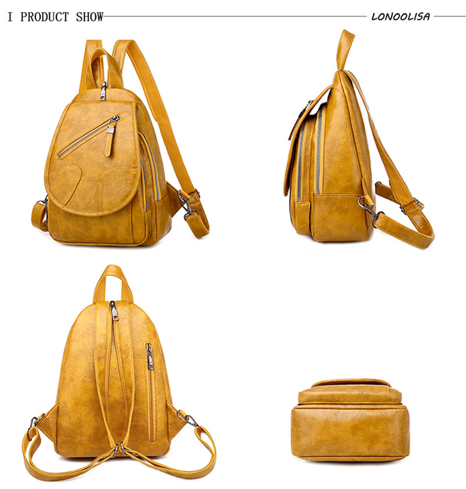 Women's three-in-one backpack